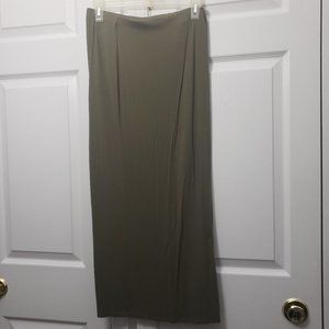 Olive skirt